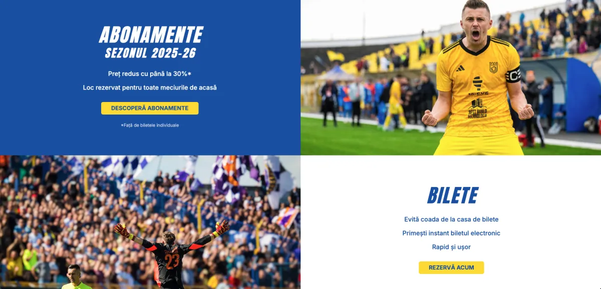 Football Ticketing Platform, screenshot 2